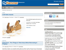 Tablet Screenshot of news.myhammer.co.uk