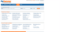 Desktop Screenshot of directory.myhammer.co.uk
