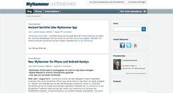 Desktop Screenshot of news.myhammer.at
