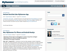Tablet Screenshot of news.myhammer.at